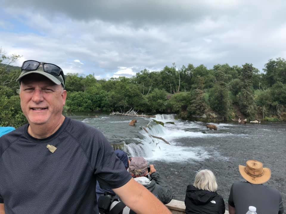 At Brooks Falls